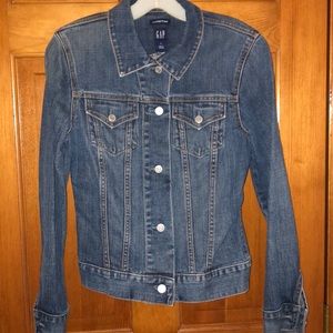 GAP Stretch Jean Jacket Size Small